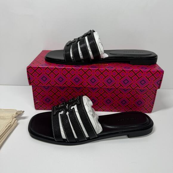 NIB • Tory Burch INES SLIDE Size: 6.5 - Picture 2 of 7